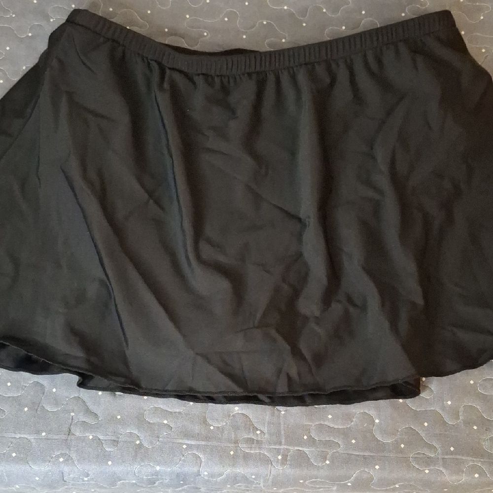 Black Women's Swim Skirt